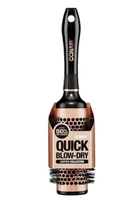 Conair Copper Collection Quick Blow-Dry Thermal Square Vented Round Hairbrush - Picture 1 of 1