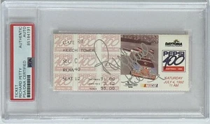 1992 Pepsi 400 Ticket SIGNED By Richard Petty PSA DNA Certified Autograph COA - Picture 1 of 2
