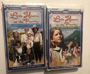 VHS Tape Little House on the Prairie Lord Is My Shepherd & No Place Like Home - Picture 1 of 3