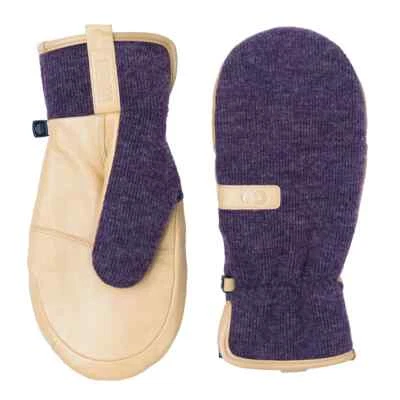 Outdoor Research Flurry Solstice Mittens - Women's - Medium / Amethyst/Natural - Image 1 of 4