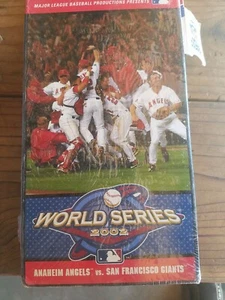 MLB World Series - 2002 (VHS, 2002) - RARE FACTORY SEALED - Picture 1 of 3