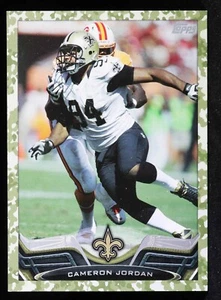 2013 Topps Camo #71 Cameron Jordan #d /399 Saints - Picture 1 of 2