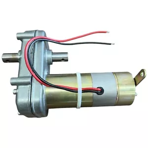 High Torque 12V DC Motor Low Speed 11RPM Gear Dual Output Shaft 1-025-050 - Picture 1 of 12