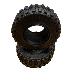 Crawler Reifen mit Einlagen für 2.2‘’ Wheels H120x50mm 4Stck / 2 Paar - Bild 1 von 3