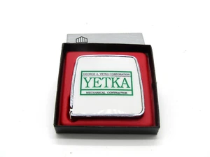 Mini cinta métrica mecánica Lufkin vintage Yetka 6 pies nueva en caja original RARA - Imagen 1 de 9