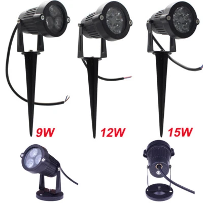 9W 12W 15W LED Garden Light Landscape Spotlight Wall Path Light Outdoor Lighting - Image 1 of 4