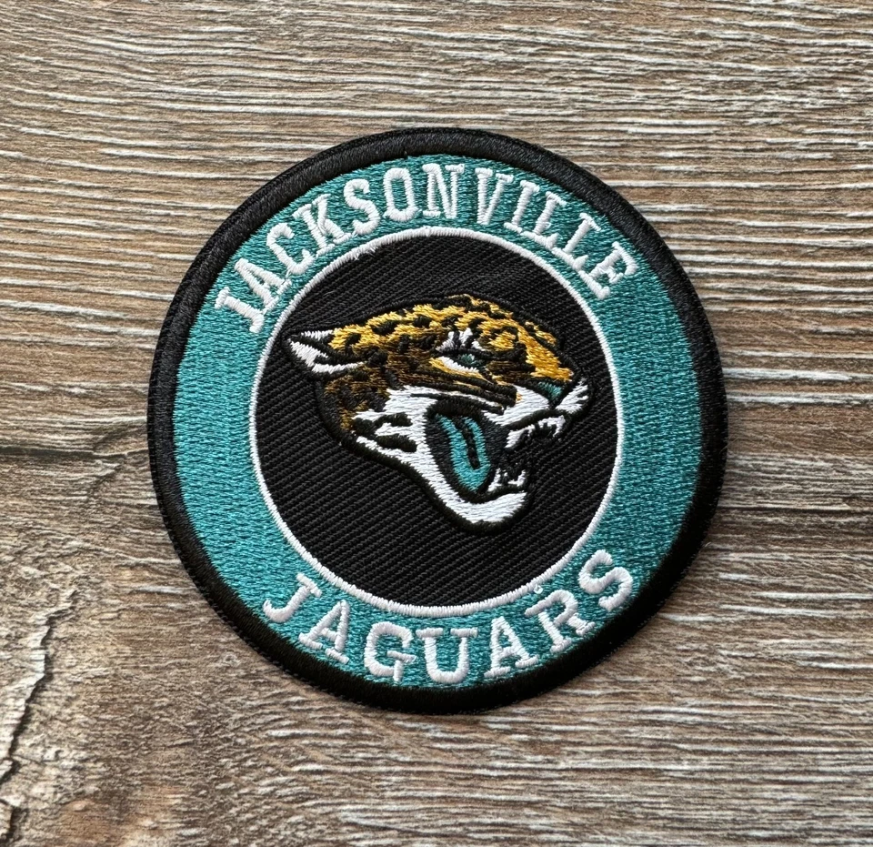 MARKENLOS NFL Jacksonville Jaguars PATCH Aufnäher Bügelbild American Football Team US