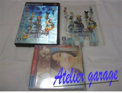 USED PlayStation 2 PS2 Limited Kingdom Hearts II 2 Final Mix+Opening Song CD Set - Image 1 of 4