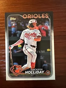 2024 Topps Update US-50 Jackson Holliday Baltimore Orioles Rookie - Picture 1 of 1