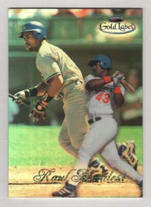 1998 Topps Gold Label Class 3 Black #54 Raul Mondesi Los Angeles Dodgers BV$8 - Picture 1 of 1