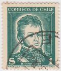 (Ch392) 1951 Chile 1P Green O?Higgins (I)