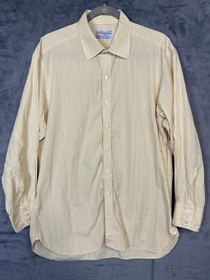 Vintage Turnbull & Asser Mens 17 43cm Button Up Shirt Striped Multicolor Career - Image 1 of 4