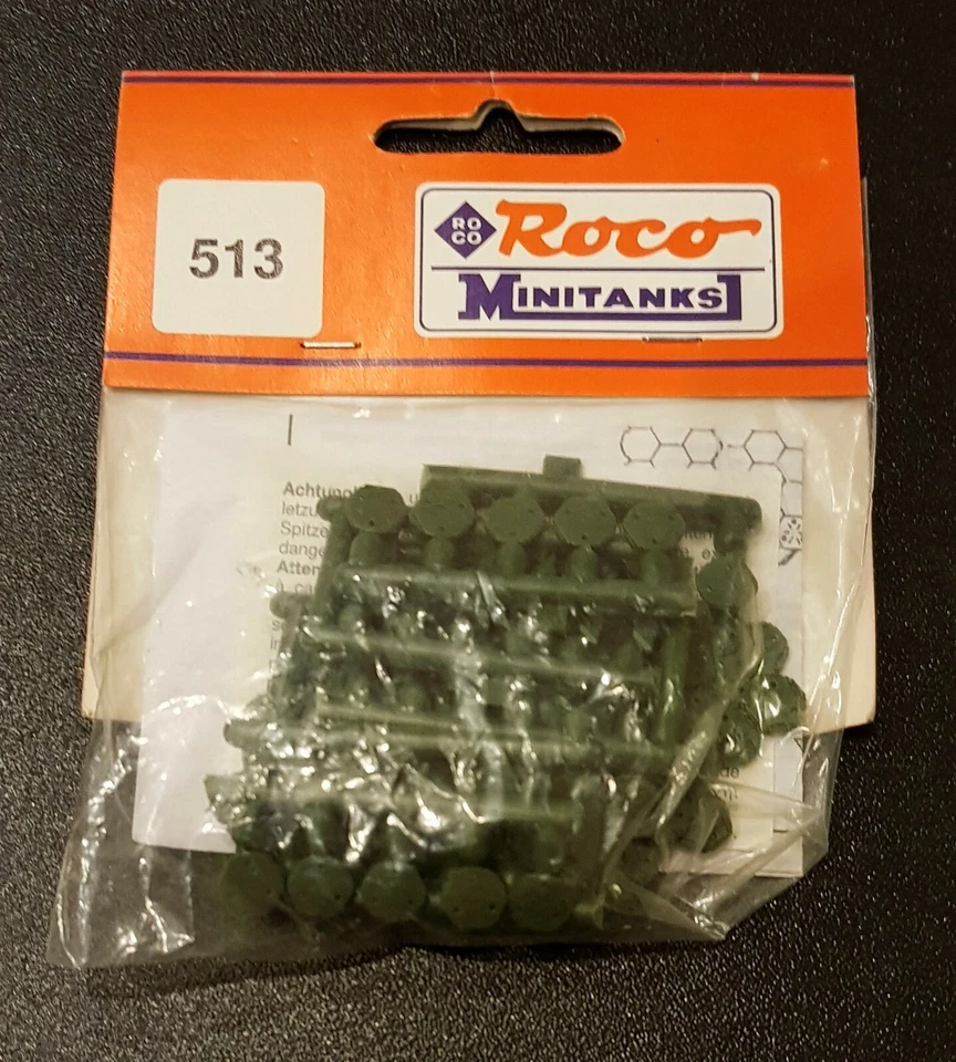Roco Minitanks 513 SCENOGRAFIA: ELEMENTI PER COSTRUZIONE STRADE scala H0/1:87 - Immagine 1 di 1