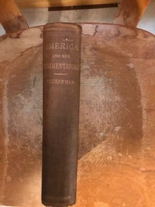 Henry T. Tuckerman. America and Her Commentators...[1864] - Picture 1 of 2
