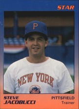 1989 Pittsfield Mets Star #26 Steve Jacobucci TR