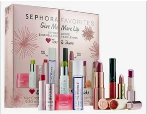 Sephora Favorites Give Me More Lip Set Balms & Lipsticks x8 Limited Edition NIB - Picture 1 of 3