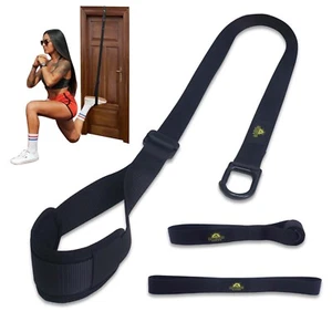 Correa de sentadilla dividida búlgara ajustable de una sola pierna estocada entrenamiento correas - Imagen 1 de 7