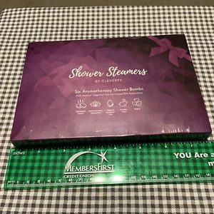 Shower Steamers 6 Aromatherapy Shower Bombs w/Essential Oils Gift Set NEW Sealed - Picture 1 of 24