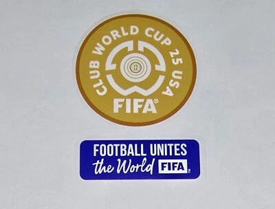 FIFA CLUB WORLD CUP 2025 USA MADRID INTER MIAMI ETC. PATCH SET TOPPA PRINT - Image 1 of 2