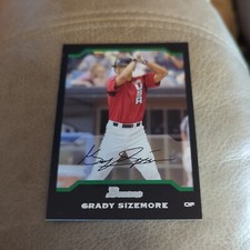 2004 Bowman Grady Sizemore #161 Cleveland Indians 