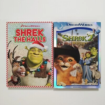 Shrek 2 & Shrek The Halls [2013] (DVD Set, Widescreen) w/Slipcover - EXCELLENT - Image 1 of 4