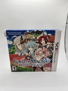 Lord of Magna Maiden of Heaven (Nintendo 3DS, 2015) Complete w Soundtrack - Picture 1 of 14