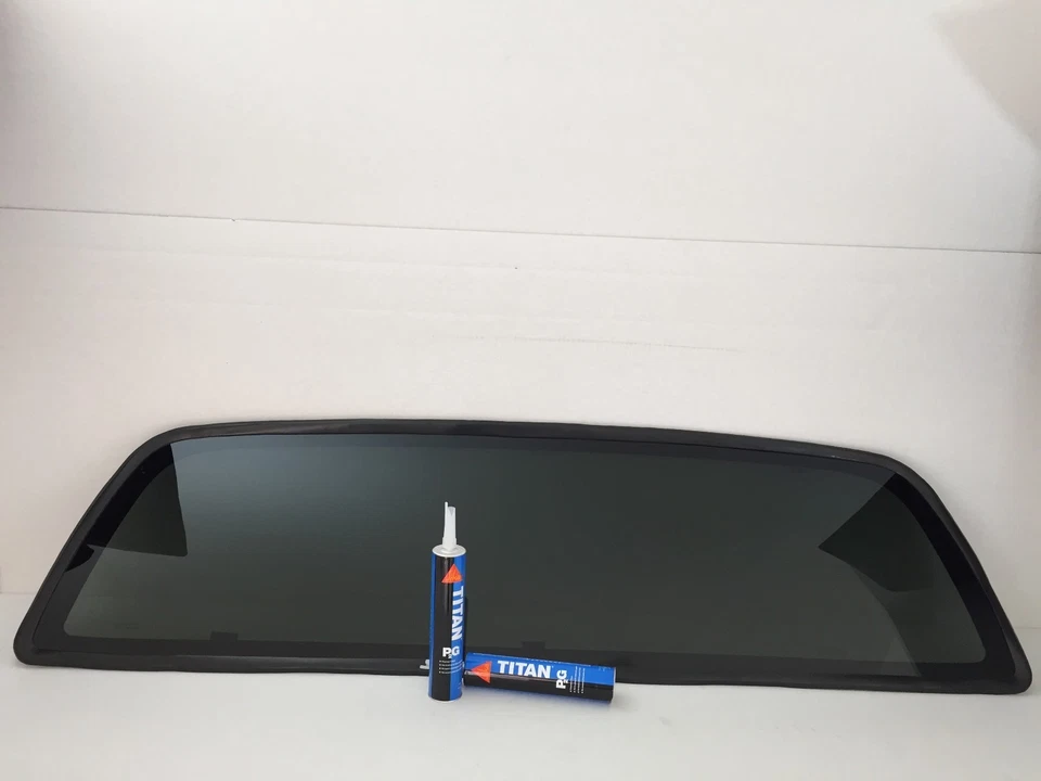 Fit 2000-2006 Toyota Tundra Rear Window Back Glass Stationary Encapsulated Foto 1 de 4