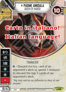 SW DESTINY PADME AMIDALA - PADME AMIDALA ITALIANO - CON DADO - AWAKENINGS - Picture 1 of 1