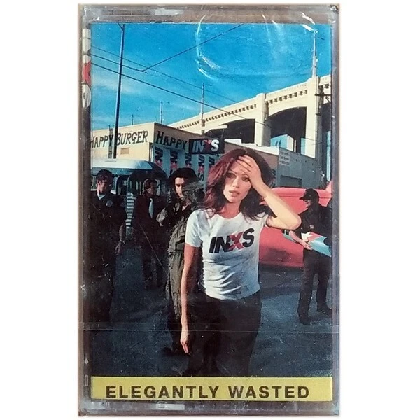INXS - Elegantly Wasted (Cassette, Album) MINT-SEALED- NEW-SIGILLATA - Immagine 1 di 1