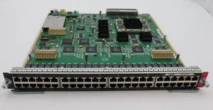 Cisco Catalyst 6500 PoE 802.3af 10/100, 48 Port (RJ45) Line Card - WS-X6148-45AF - Bild 1 von 3