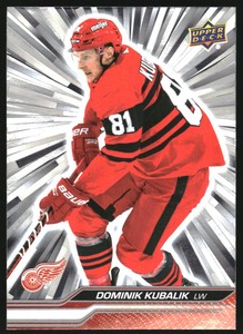2023-24 Upper Deck Outburst Silver #61 Dominik Kubalik 