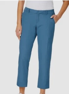 Kirkland Signature Ladies Travel Pants Blue Size 8 New With Tags - Picture 1 of 1