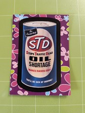 2008 Wacky Packages Flashback #30 STD Oil Shortage