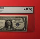 1957 -$1  Silver Certificate Note,graded By Legacy Gem New 65 Ppq.