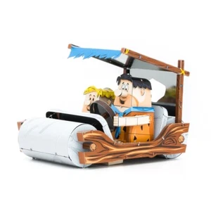 2019 Fascinations Metal Earth Legends FLINTSTONES CAR 3D Steel Model Kit MEM065 - Picture 1 of 8