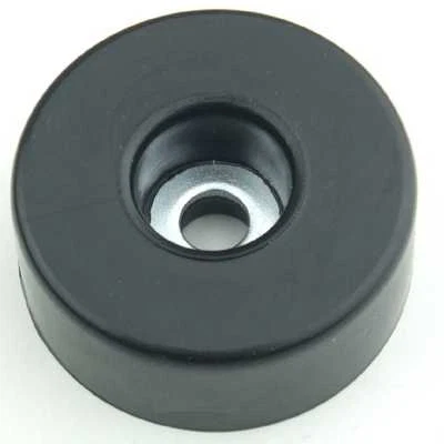 Gummifüße Ø 38 x 15 mm Stahleinlage Adam Hall 4907 Gerätefüße Möbelfüße Gummi