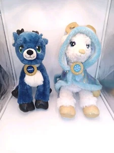 Build a Bear Plushes Glisten Glow Reindeer Light Up Antlers / Tinsel Blue - Picture 1 of 7