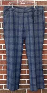 NWT LANE BRYANT WOMEN'S THE SOPHIE STRAIGHT FIT TAILORED STRETCH TROUSER 18 R - Picture 1 of 7