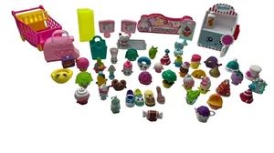 Shopkins Lot Of 59 Various Series /Seasons Bag Basket Pet Carrier Shopping Cart - Picture 1 of 24