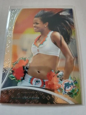 2009 Topps Chrome Cheerleaders #TCC12 - Johanna  Miami Dolphins - Image 1 of 2