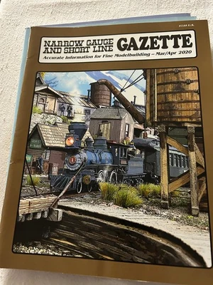 Narrow Gauge and Short Line Gazette Mar/Apr 2020 Fine Modelbuilding - Image 1 of 2