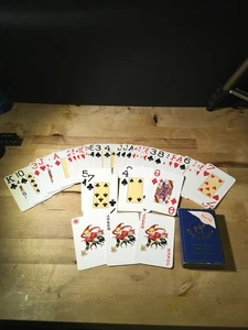 VINTAGE PLAYING CARDS FERD PIATNIK & SOHNE, WIEN EST. 1824 W/PEACOCKS,BX AUSTRIA - Picture 1 of 9