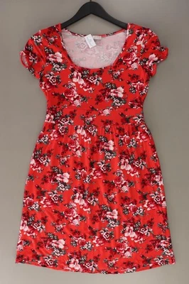 Cheer Jerseykleid Regular Kleid für Damen Gr. 36, S mit Blumenmuster Kurzarm rot - Bild 1 von 4