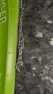 Figaro Gliederkette Halskette - 925 Sterling Silber - 20" - 3,7 mm - Bild 1 von 5