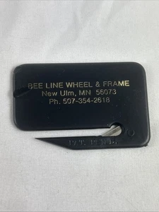 Bee Line Wheel And Frame New Ulm Minn Letter Opener Slitter 2.5x1.5” No Magnet - Picture 1 of 5