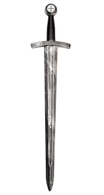 Wicked Medieval Knight Sword Adult Fancy Dress Weapons Accessory - 70cm - Image 1 of 3