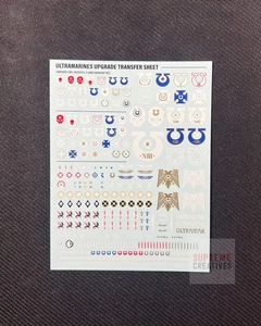 Ultramarines Space Marine Upgrade Transfer Sheet Warhammer 40k Neu 2025 - Bild 1 von 1