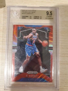 2019-20 PANINI PRIZM #250 RJ BARRETT "RUBY WAVE" ROOKIE CARD RC - BGS 9.5 - Picture 1 of 2