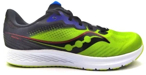 Saucony Ride 14 Boy's Running Shoes Athletic Sneakers Acid Lime Size 5 Medium - Picture 1 of 5