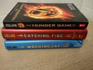 The Hunger Games Trilogy Catching Fire & Mockingjay- 1st EDITIONS Collins *READ* - Picture 1 of 6